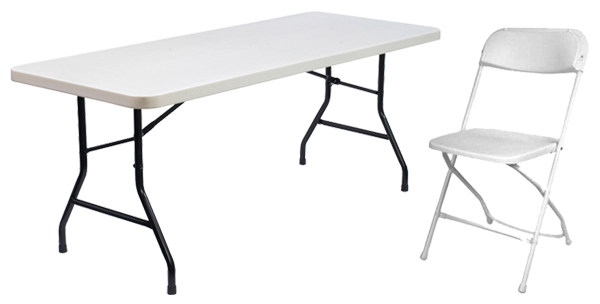 Table With Chairs PNG Transparent Image