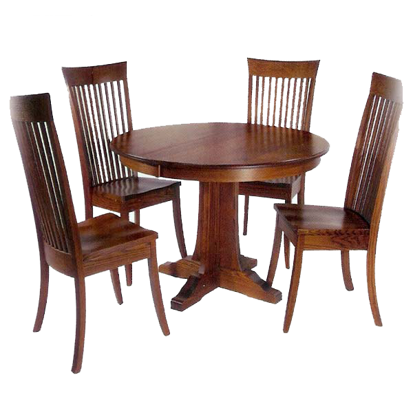 Table With Chairs Transparent Image