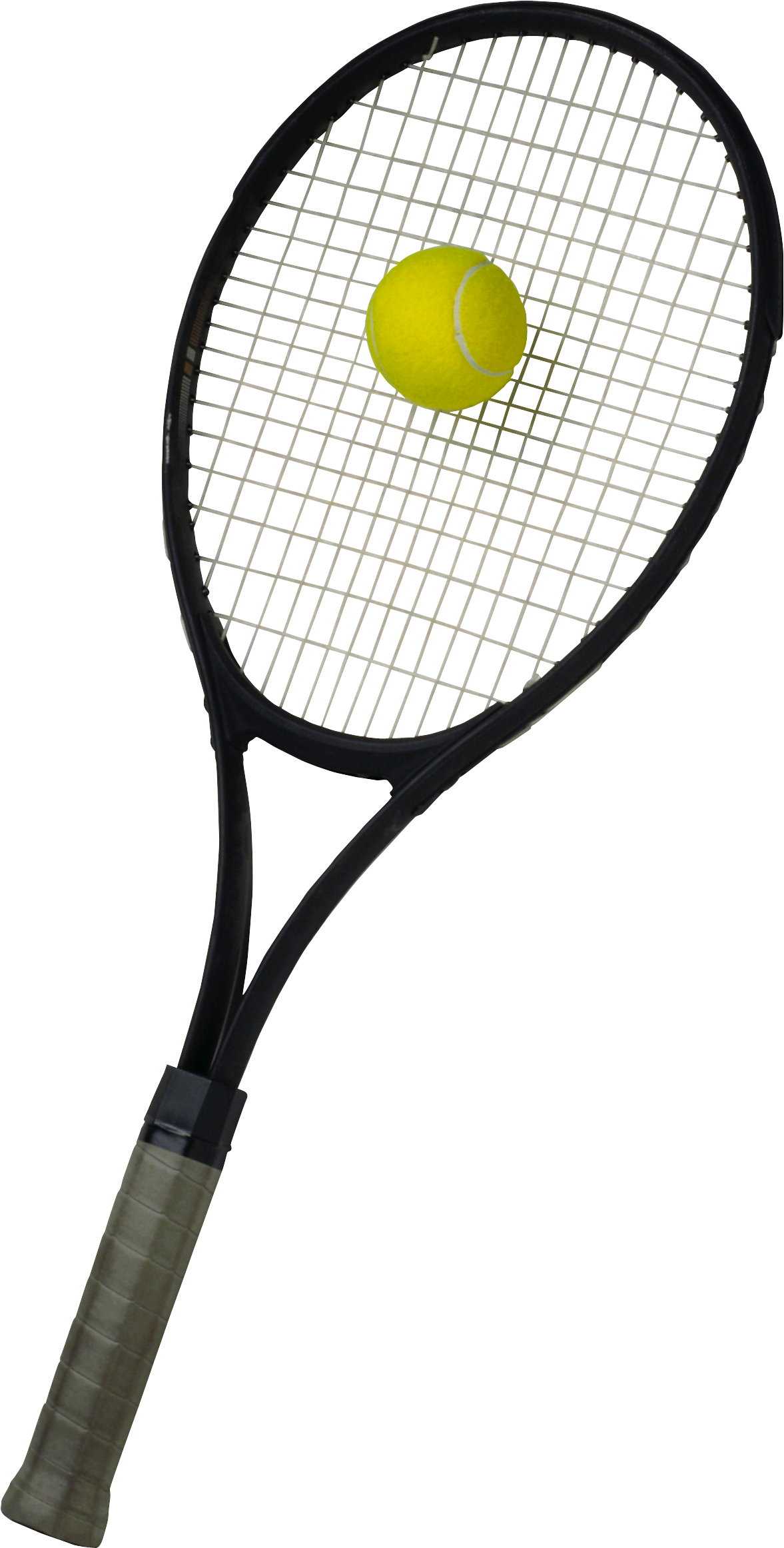 Tennis Ball And Racket PNG Photo