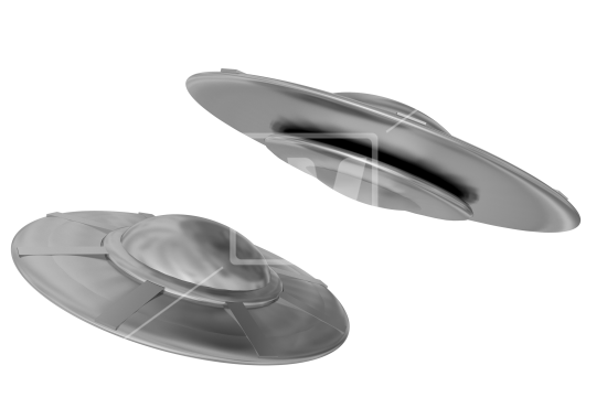 UFO-transparentes Bild