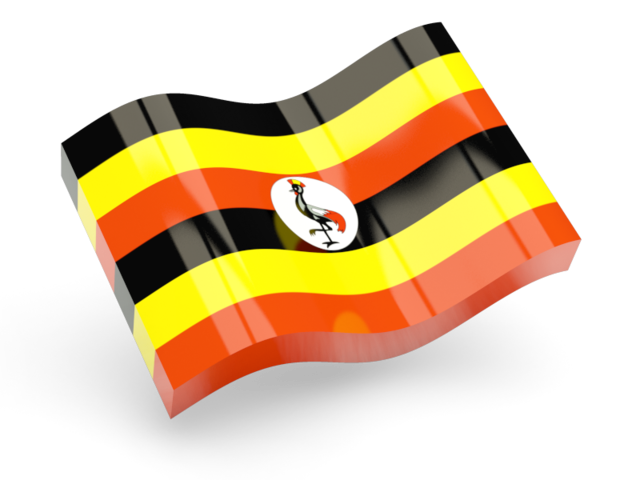 علم أوغندا PNG صورة عالية الجودة