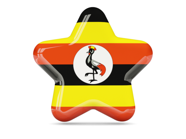 Uganda Flag PNG Pic