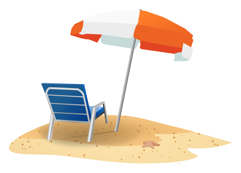 Отпуск пляж бесплатно PNG Image