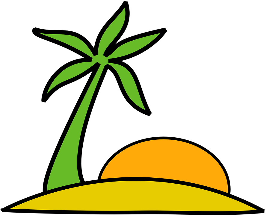 Каникулы пляжа PNG Image