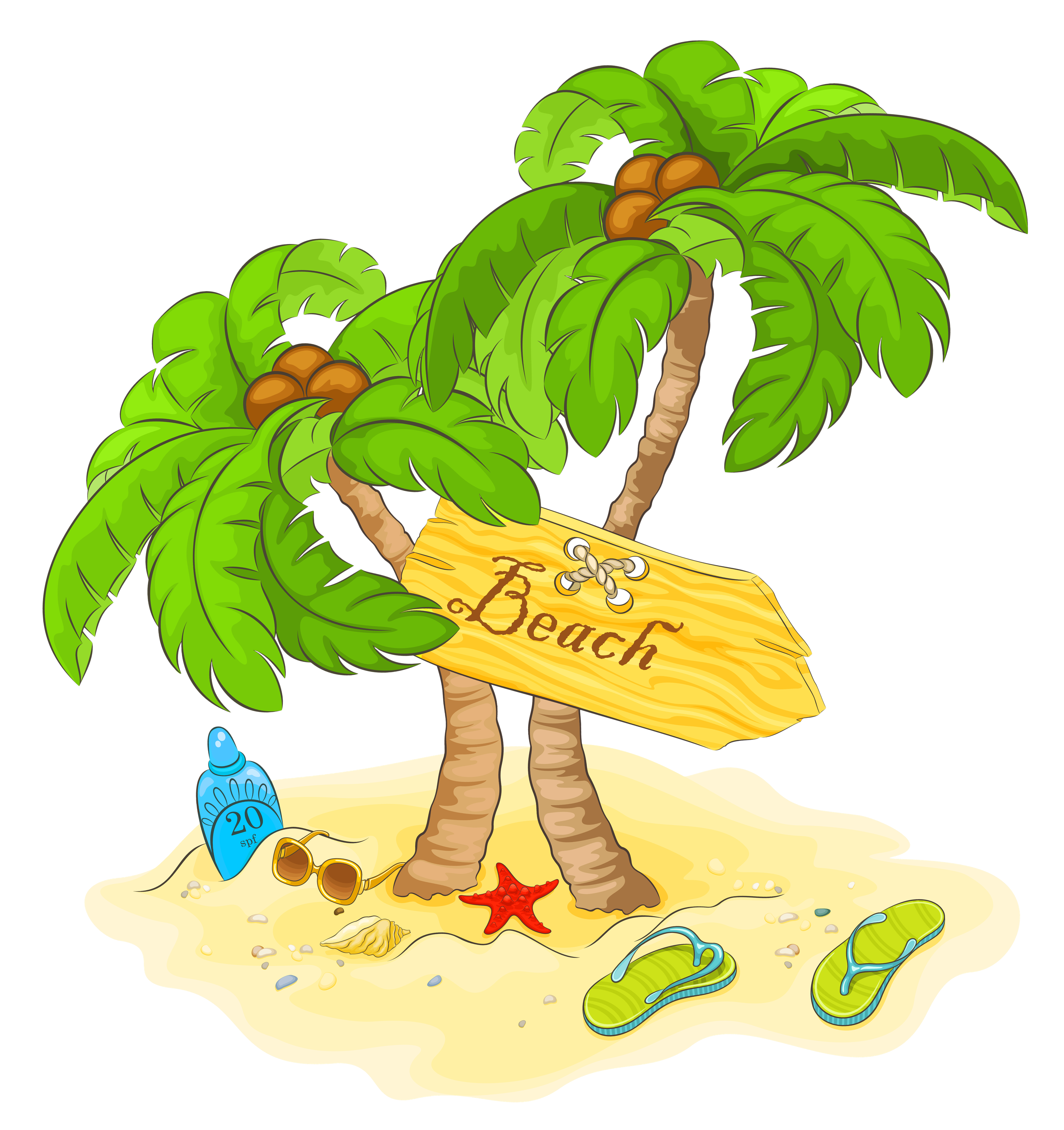 Vacation Beach PNG Photo
