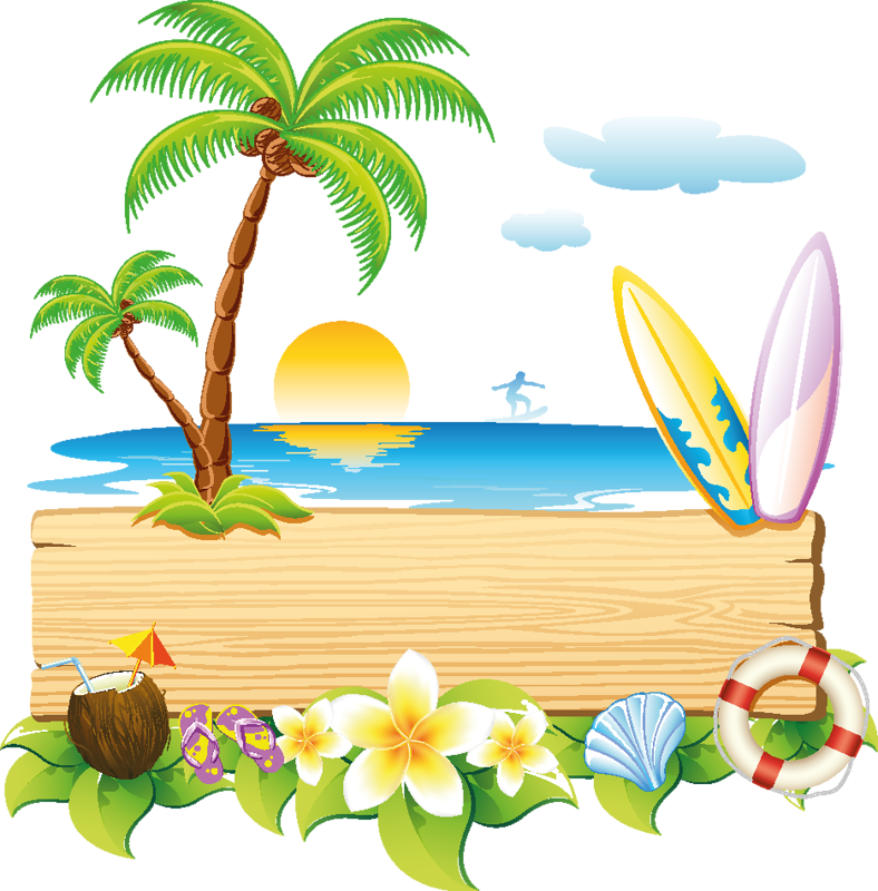 Vacaciones Playa PNG imagen Transparente