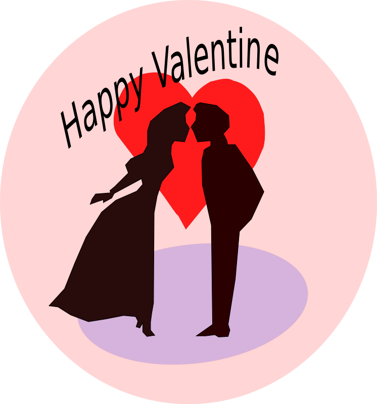 Valentijnsdag Paar Gratis PNG-Afbeelding