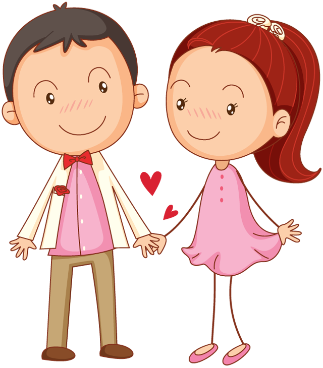 Valentines Day Couple PNG Free Download