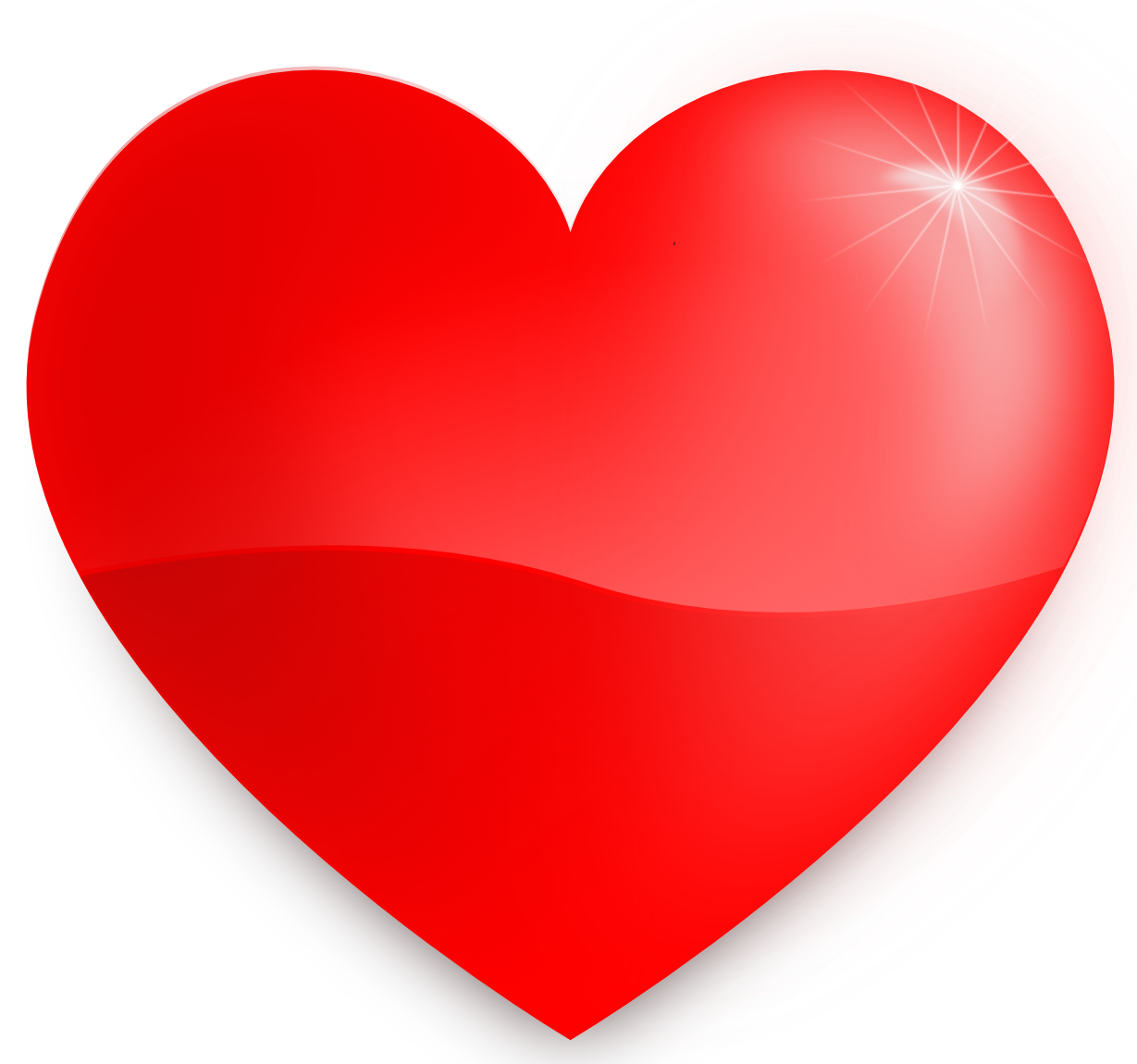Valentines Day Heart PNG Background Image