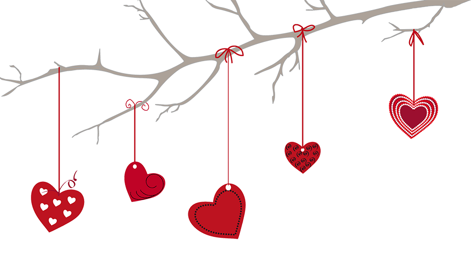 Día de San Valentín corazón PNG descargar imagen
