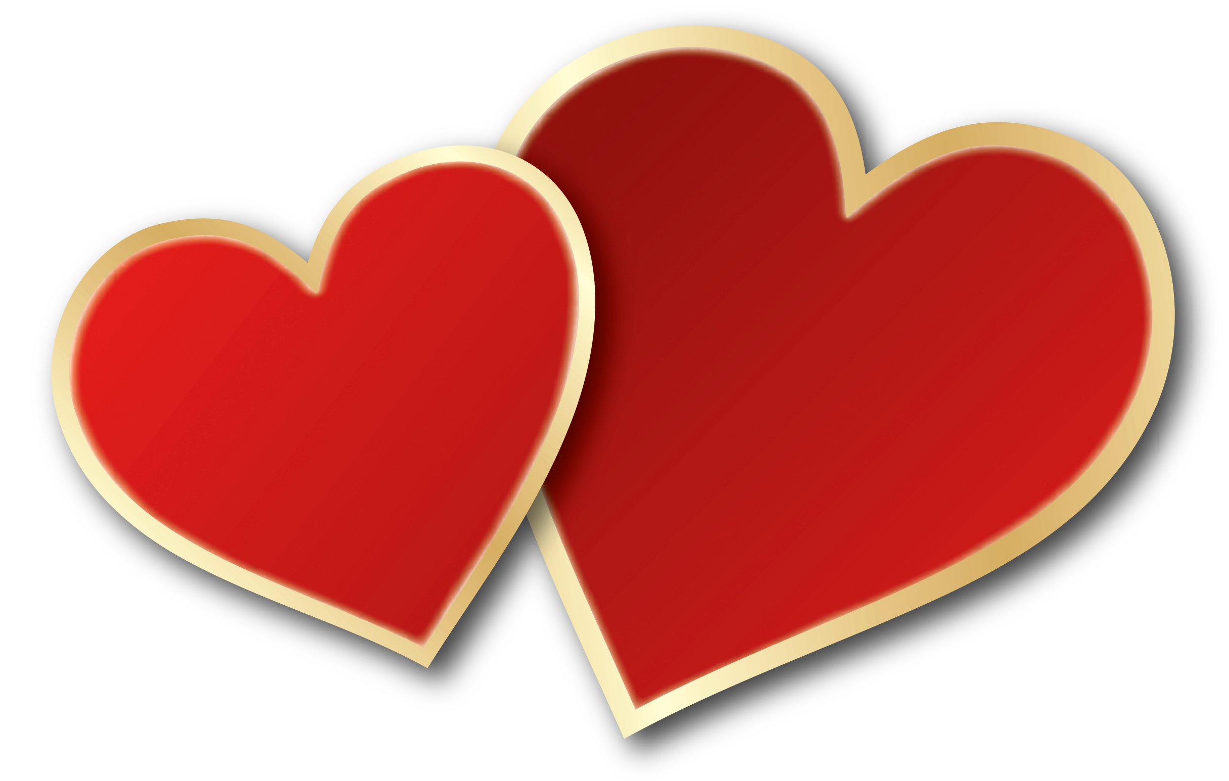 Valentines Day Immagine del cuore PNG con sfondo Trasparente