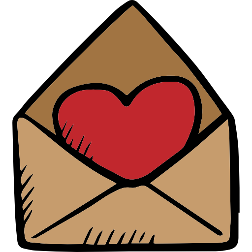 Valentijnsdag brief PNG Afbeelding achtergrond