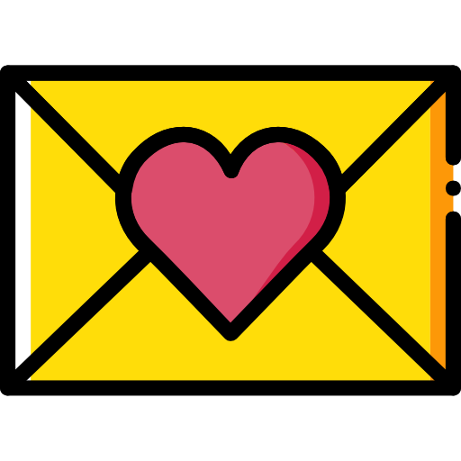 Valentijnsdag brief Transparant Beeld