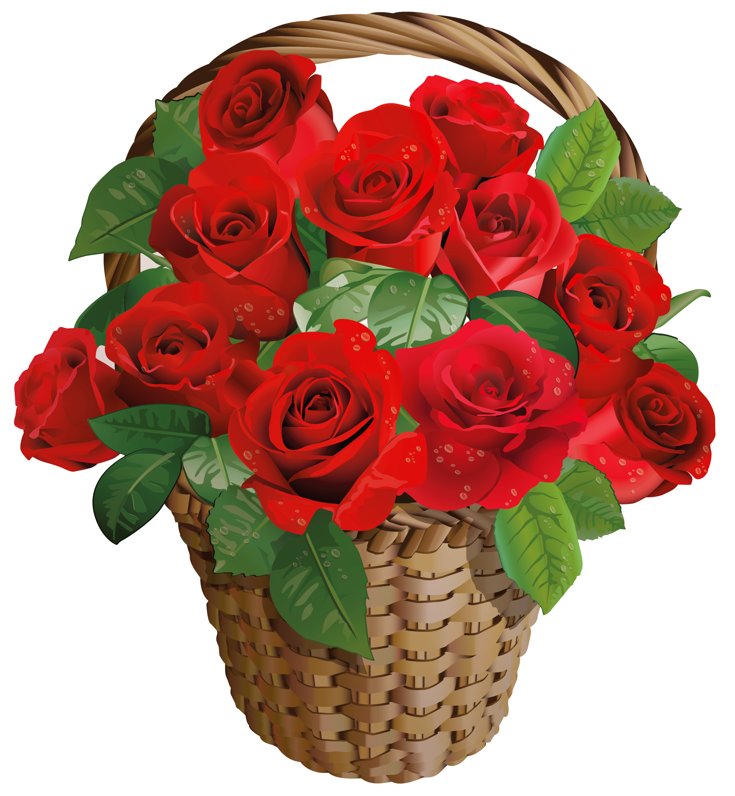 Valentines Day Roses PNG Download Image