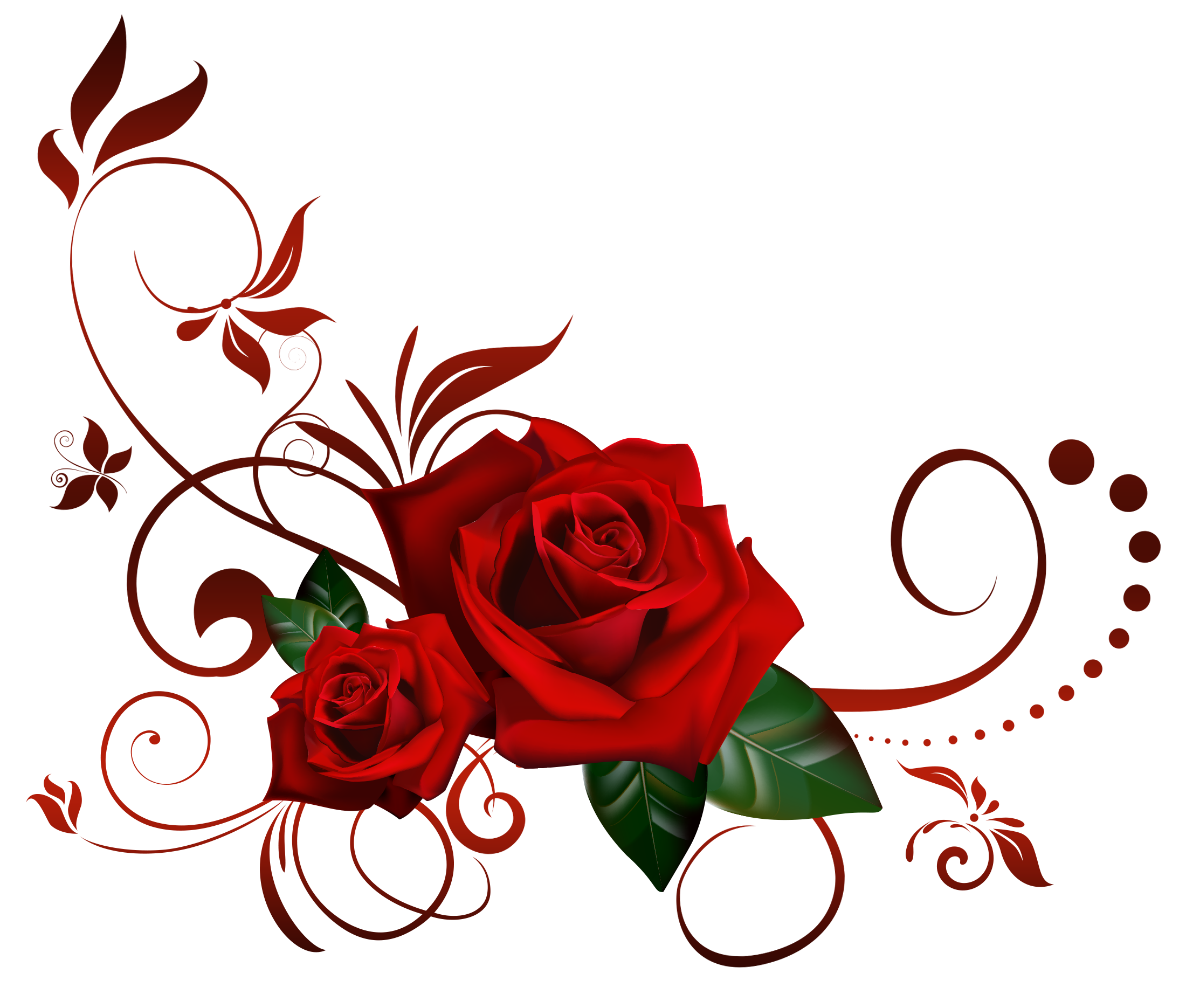 Immagine Trasparente rose di San Valentino
