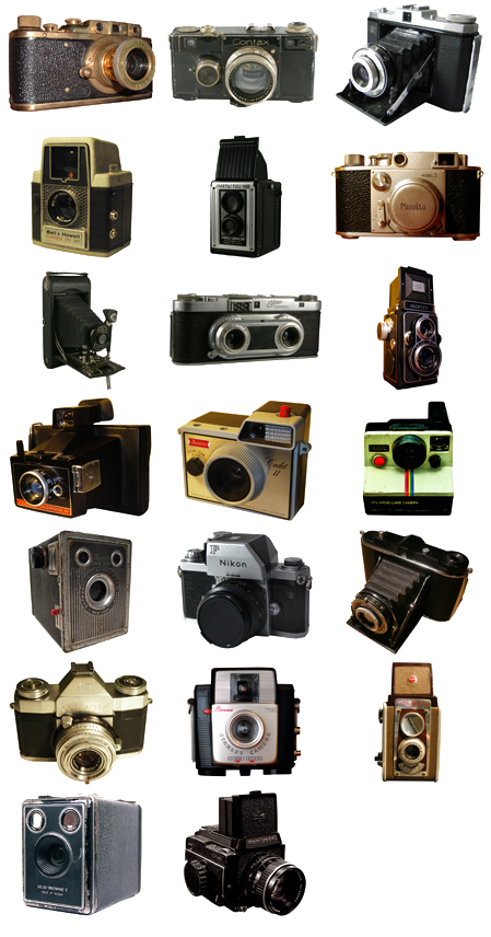 Vintage Objects PNG Image