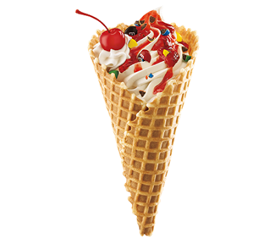Wafer Ice Cream PNG Unduh Gratis
