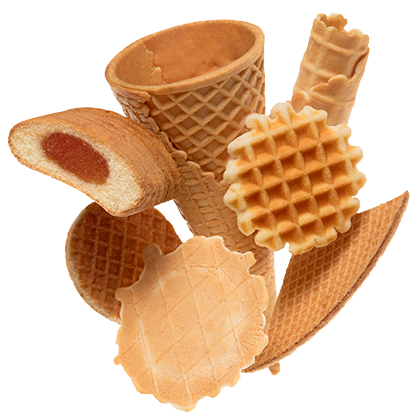 Вафли мороженое PNG высококачественное изображение
