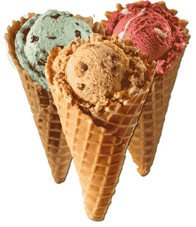Wafer Ice Cream PNG Foto