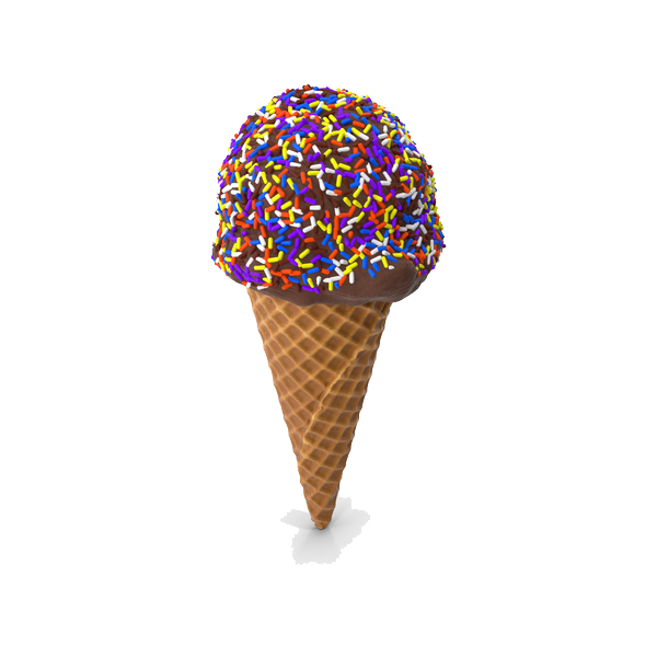 Waffle Cone Free PNG Image