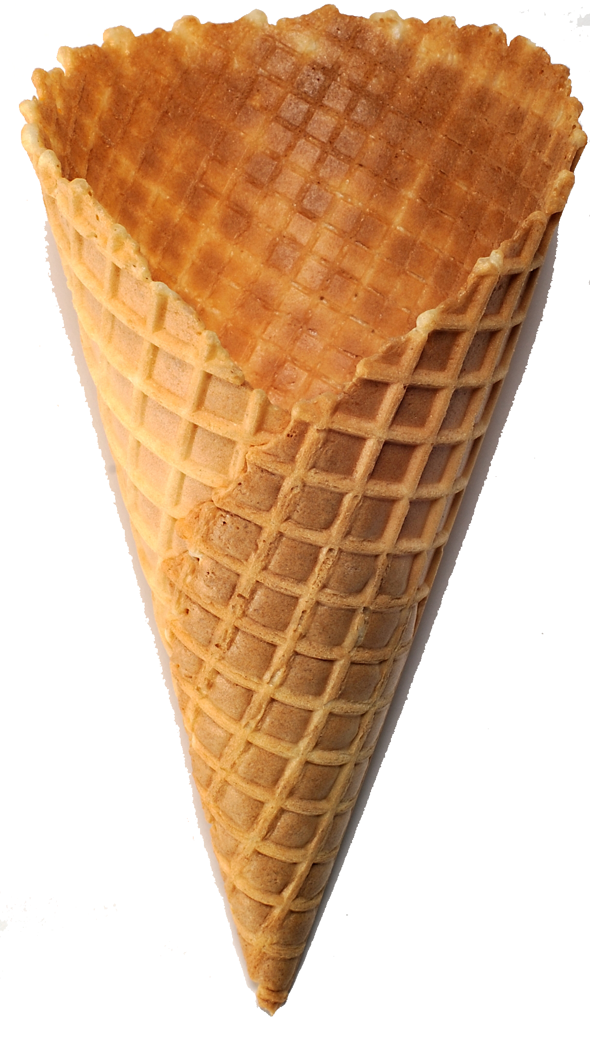 Waffle Cone PNG Transparent Image