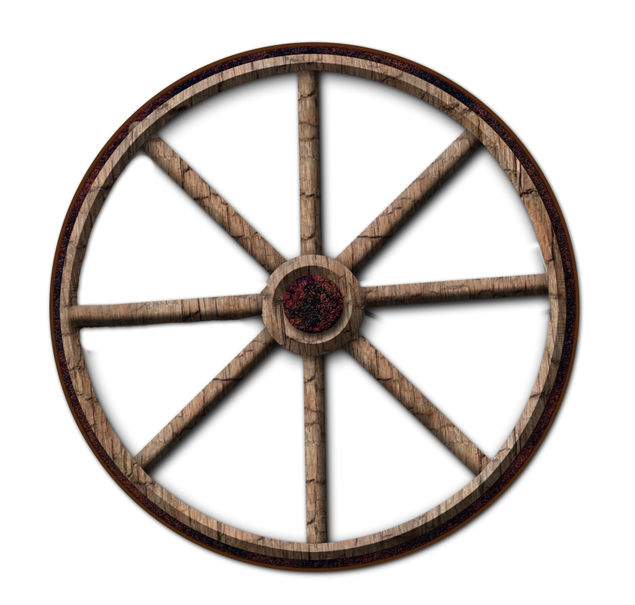 Wagon Wheel Transparent Background PNG