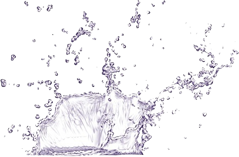 Wasserspritzen PNG-Bild