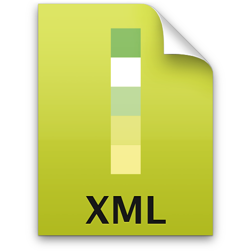 XML PNG-transparentes Bild