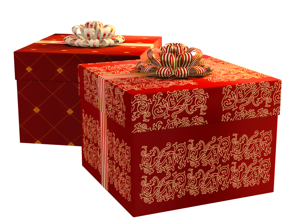Xmas Present PNG Image Background
