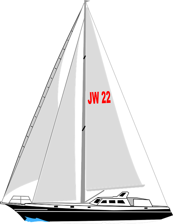 Yacht Sailing PNG High-Quality Image