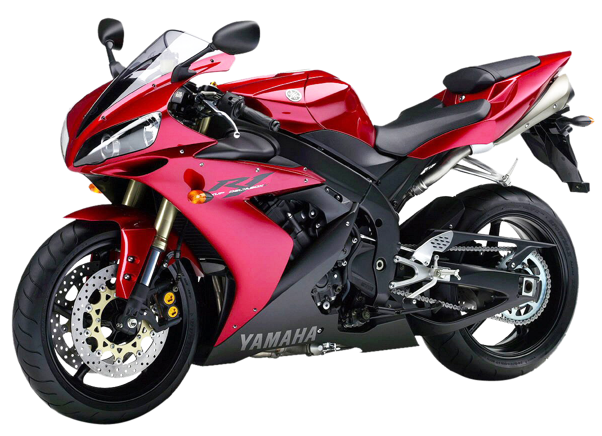 Yamaha Motorrad PNG Hintergrund Bild