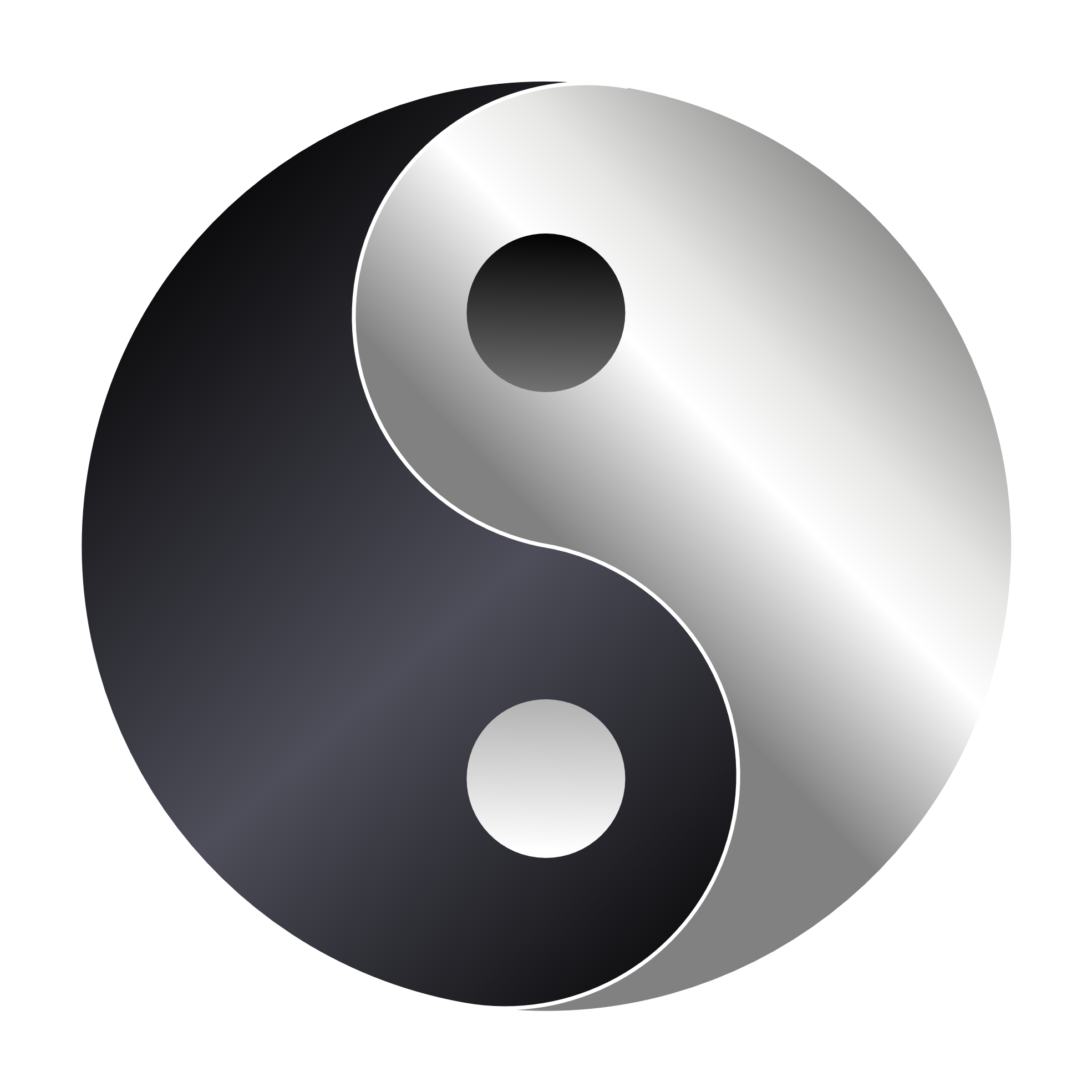Yin et yang PNG image de haute qualité