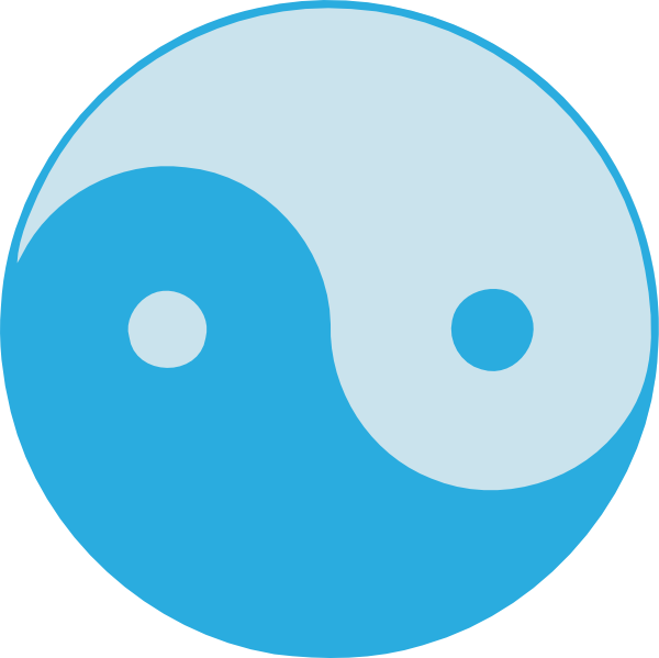 Immagine Trasparente yin e yang