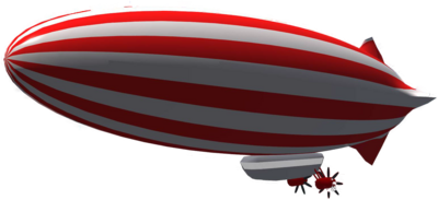 Zeppelin PNG Image with Transparent Background