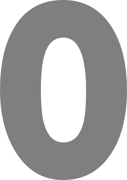 Zero number Download Transparent PNG Image