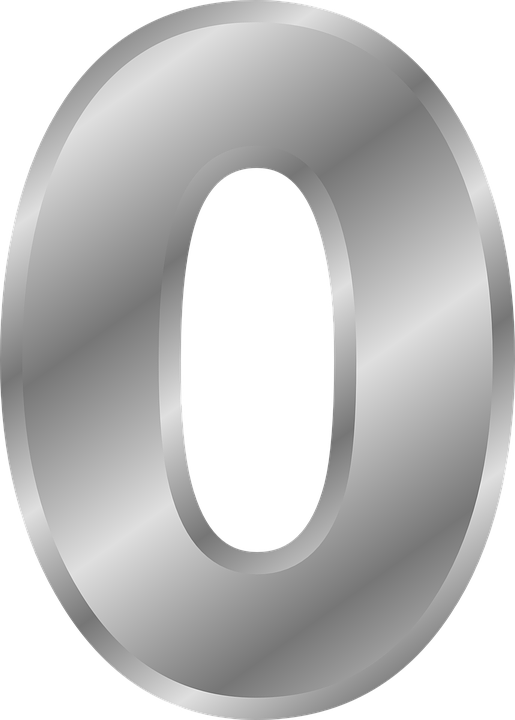 Nol nomor PNG Gambar dengan latar belakang Transparan