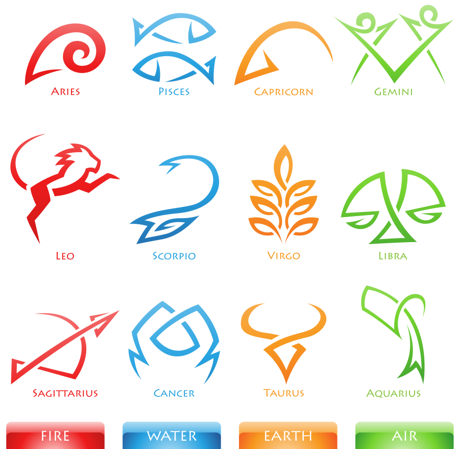Zodiac PNG image de fond