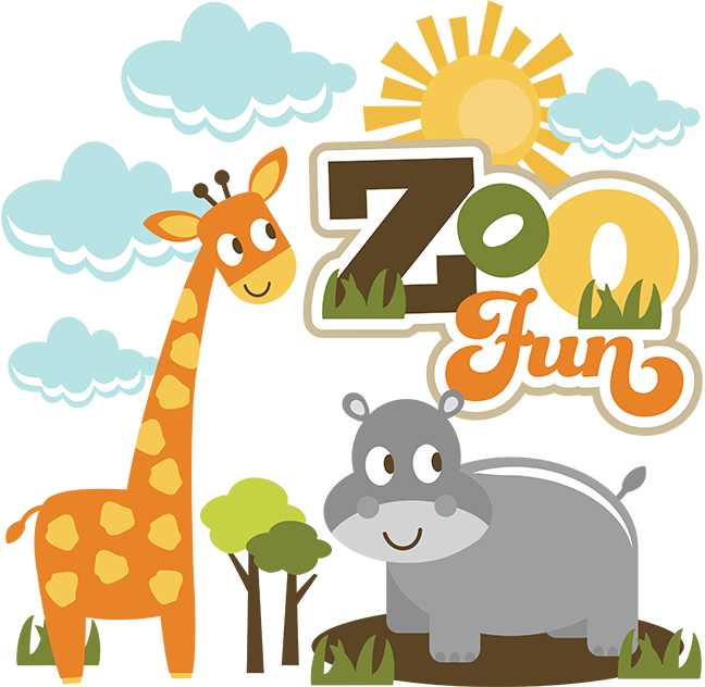 Зоопарк PNG Фоновое изображение
