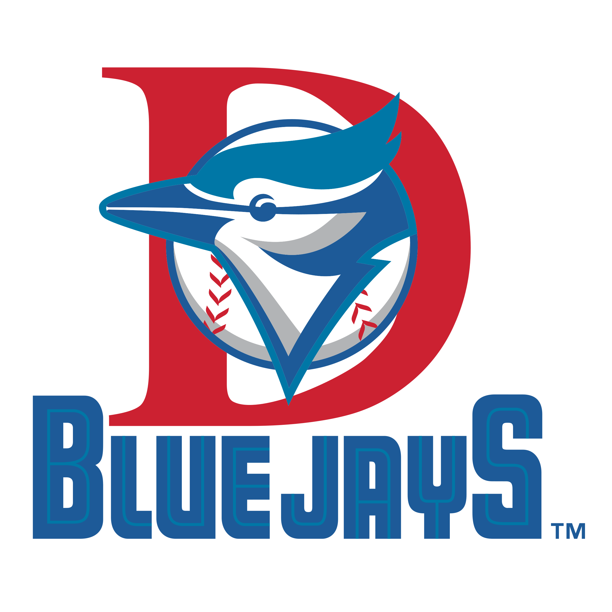 Blue Jays logo PNG Фоновое изображение