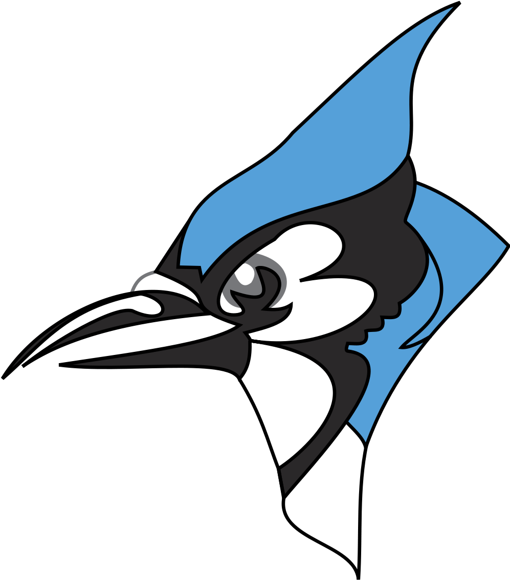 Azul Jays Logotipo PNG imagens de fundo