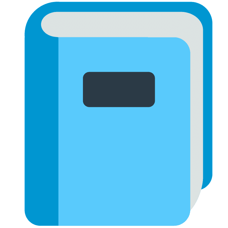 Livro emoji PNG imagem de alta qualidade