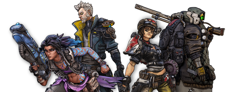 Borderlands 3 Characters PNG Free Download
