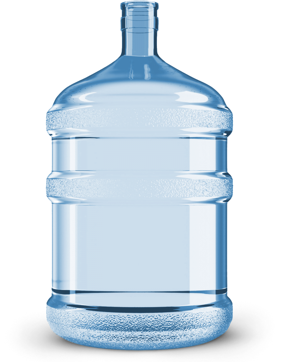 صورة المياه المعبأة في زجاجات شفافة