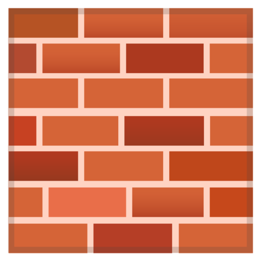 Bricks Emoji PNG Transparent Image