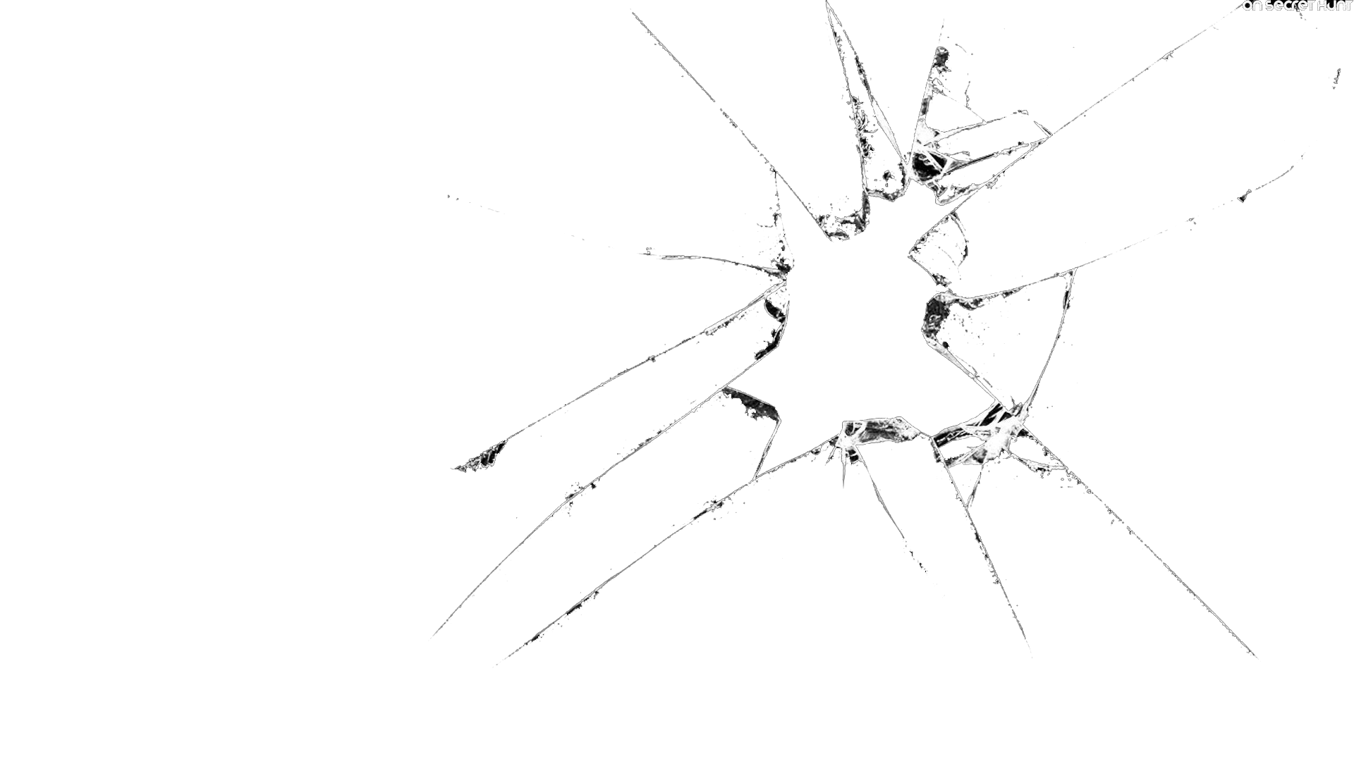 Broken Glass Transparent Image