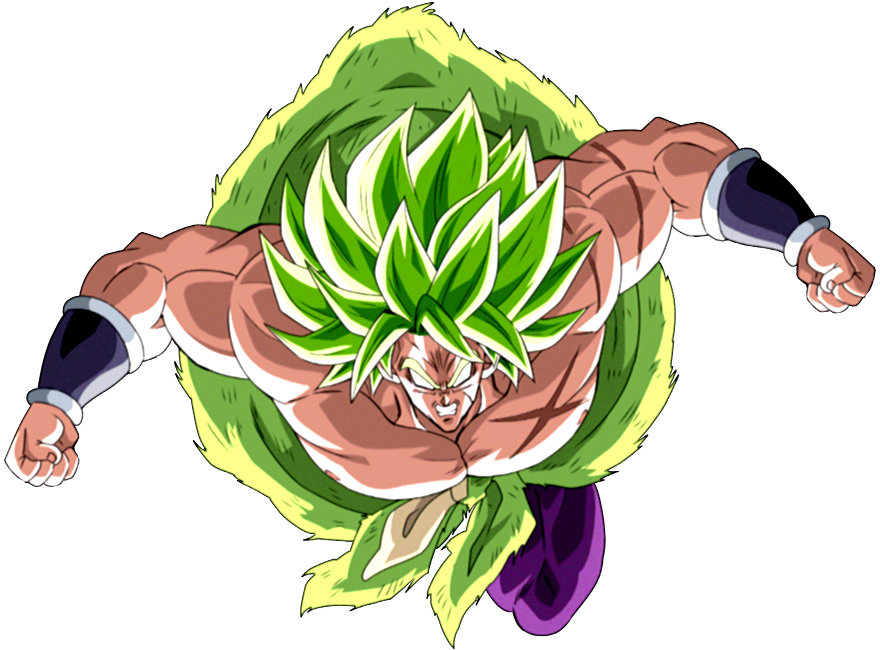 Broly PNG Background Image