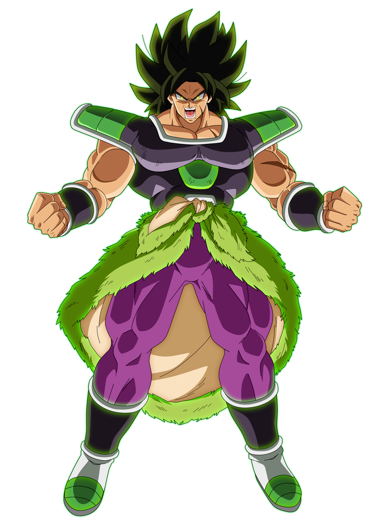Broly PNG Image Background