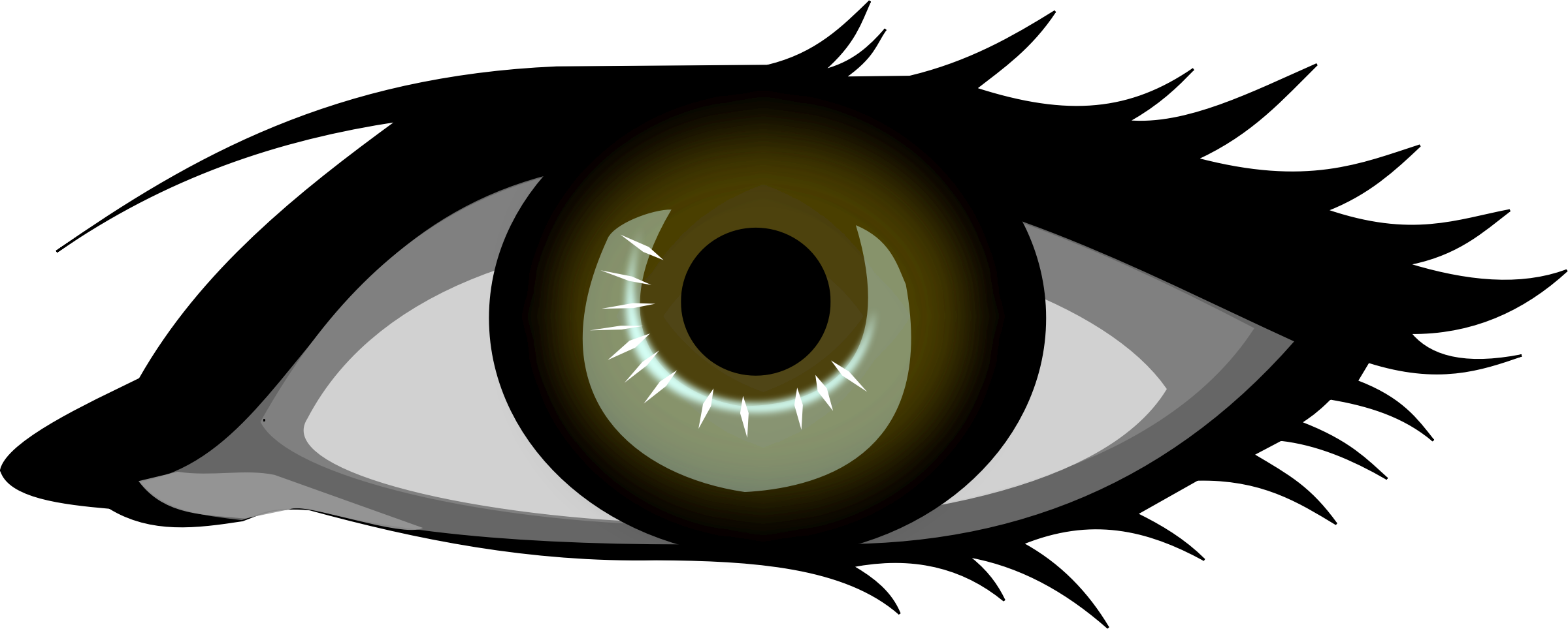 عيون بنية PNG