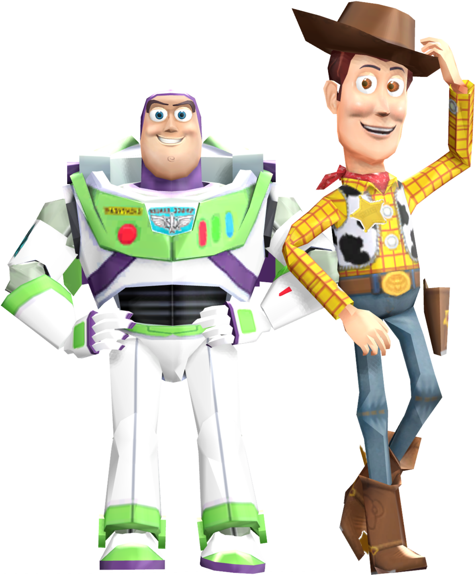 Buzz And Woody PNG Photo