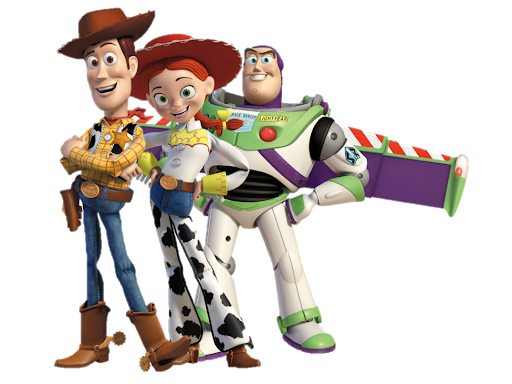 Buzz en Woody Toy Story Download PNG-Afbeelding
